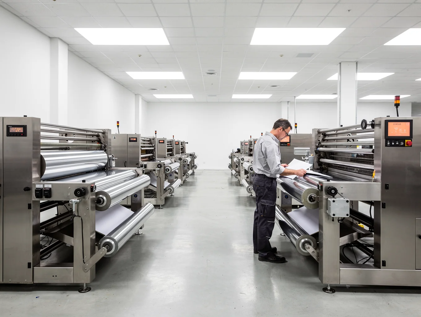 Advanced multi-layer laminator processing industrial materials